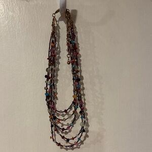 Chico’s Colorful Beaded Necklace